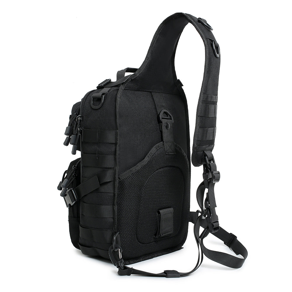 BAOTAC Tactical Sling Bag Sport Single Tactical Backpack Molle Chest b