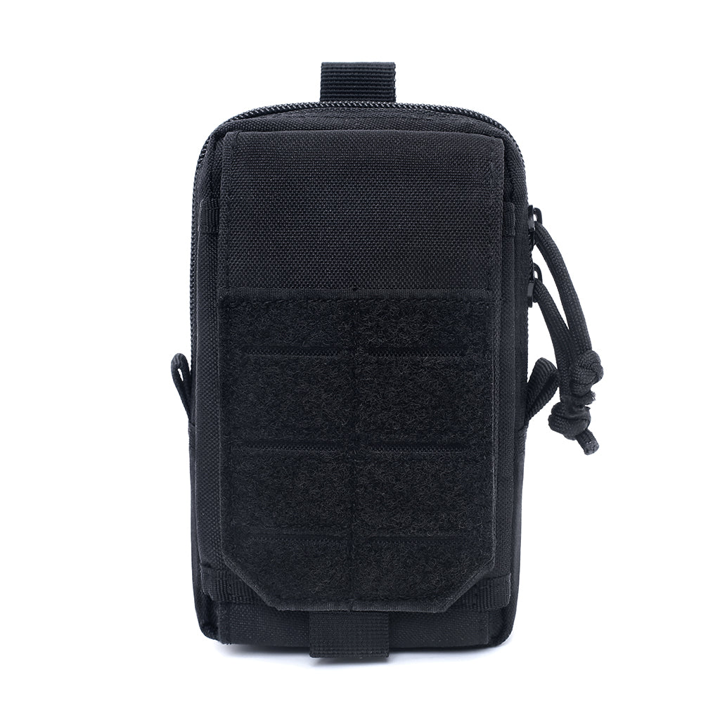 BAOTAC Tactical Molle Pouch Military Waist Bag Outdoor Men EDC Tool Bag Utility Gadget Organizer Vest Pack Purse Mobile Phone Case Hunting Compact Bag Velcro Patch Hooks Strap