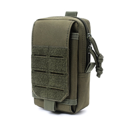 BAOTAC Tactical Molle Pouch Military Waist Bag Outdoor Men EDC Tool Bag Utility Gadget Organizer Vest Pack Purse Mobile Phone Case Hunting Compact Bag Velcro Patch Hooks Strap