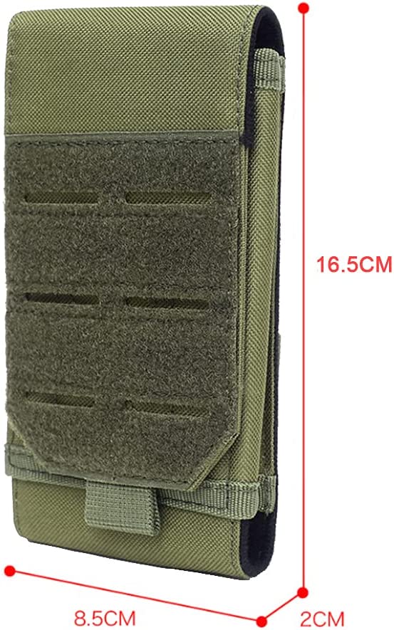 BAOTAC  Tactical Molle Cellphone  Case with Magic Sticker panel