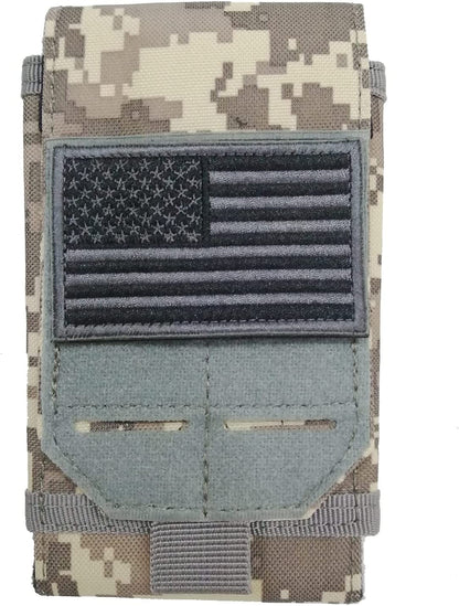 BAOTAC  Tactical Molle Cellphone  Case with Magic Sticker panel