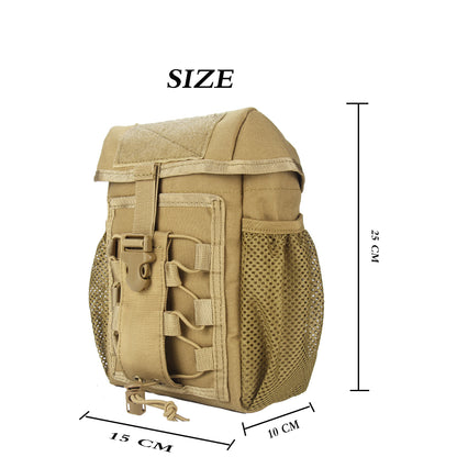 BAOTAC Tactical Molle Pouch, EDC Utility Tool Pouch, Tactical Phone Pouches, Mini Waist Pouches, Medical IFAK Bag